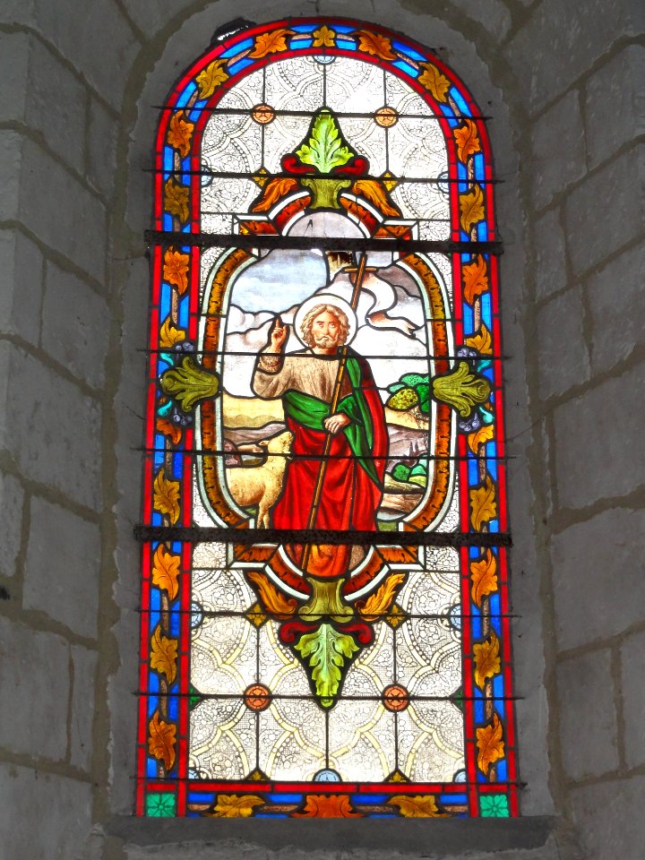 Voyenne, église saint-Rémi, vitrail 01