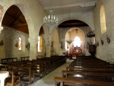 Voyenne (Aisne) église, intérieur