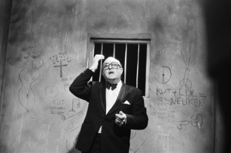 VPRO-tv Van Oekelshow (voor 11 november as) Sjefke van Oekel in de gevangenis, Bestanddeelnr 928-8246