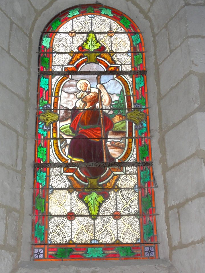 Voyenne, église saint-Rémi, vitrail 02