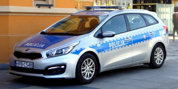 Vroclavo, polica aŭto, 1