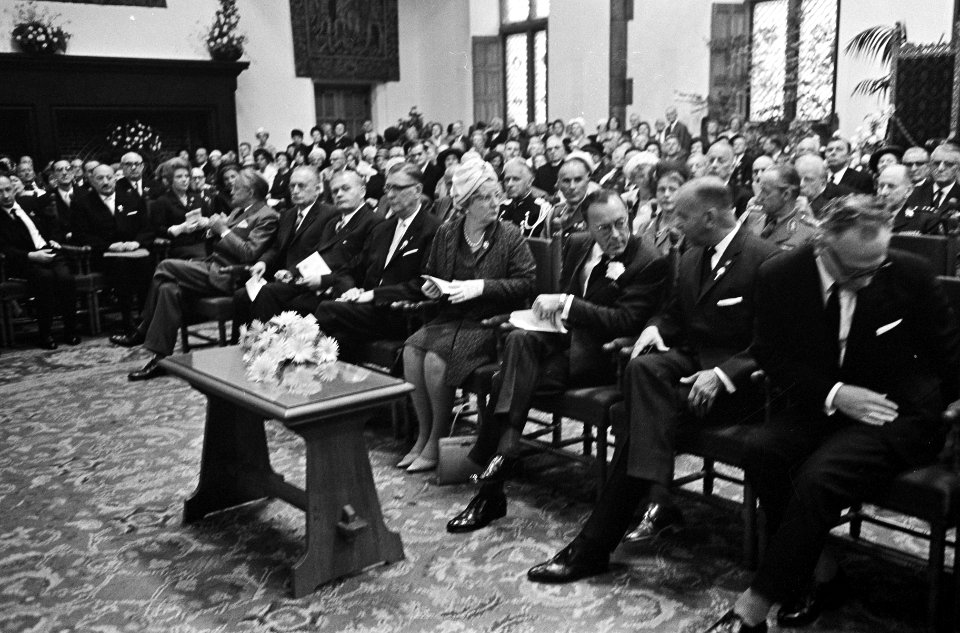 Vrijheidslustrum ex-politieke gevangenen te Den Haag , tijdens het Congres in de, Bestanddeelnr 917-8938