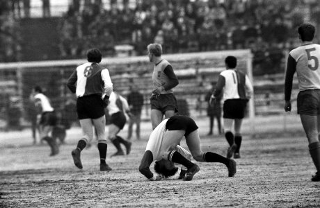 Vorwarts Berlin tegen Feyenoord 1-0 in Europa Cup I ., Bestanddeelnr 923-3154