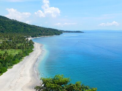 Nature landscape ocean