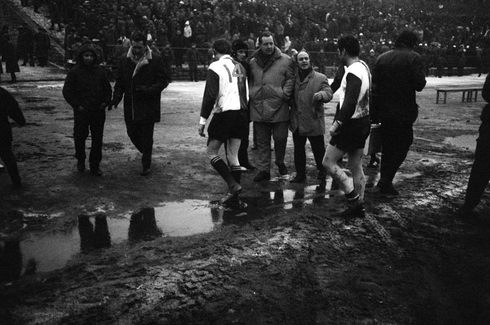 Vorwarts Berlin tegen Feyenoord 1-0 in Europa Cup I ., Bestanddeelnr 923-3159