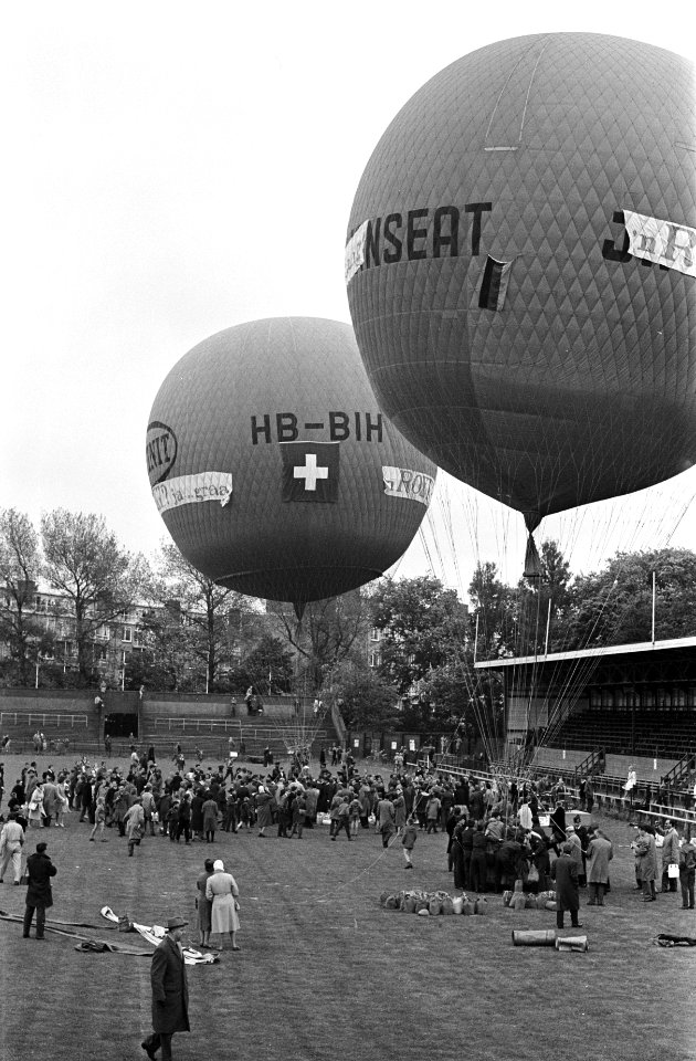 Vossejacht voor luchtballons (Haagsche Ballonclub), Bestanddeelnr 912-4707