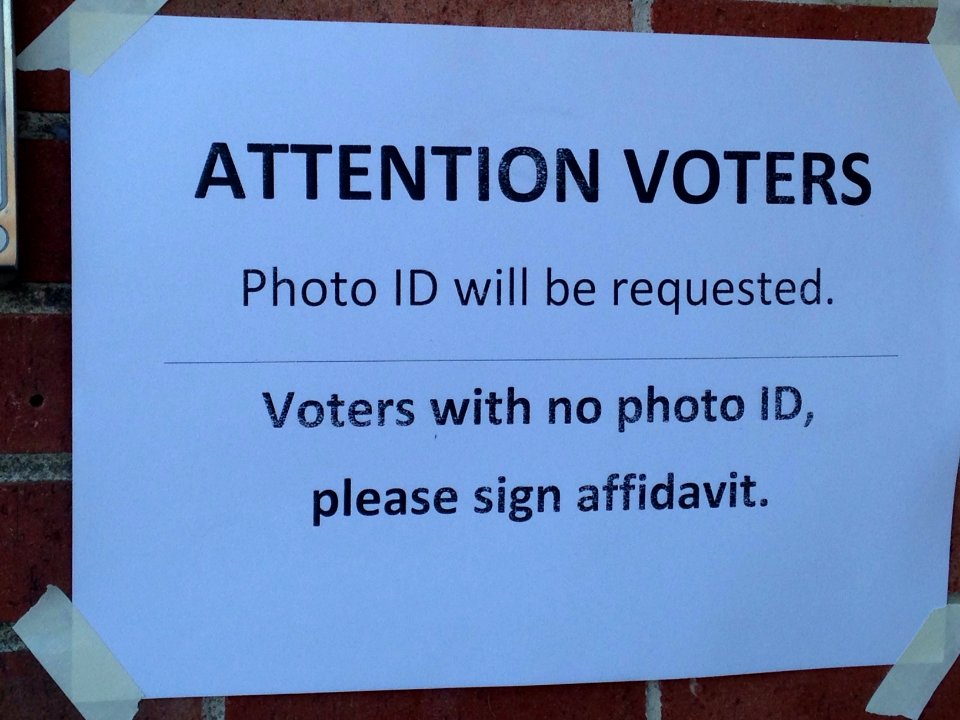 Voter ID photo