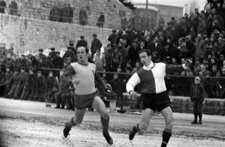 Vorwarts Berlin tegen Feyenoord 1-0 in Europa Cup I ., Bestanddeelnr 923-3158