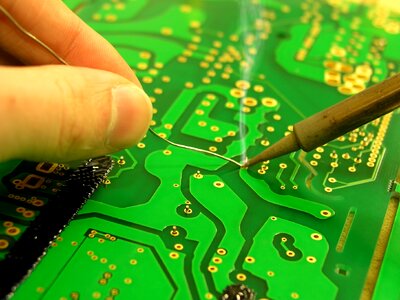 Technology circuit engineering photo