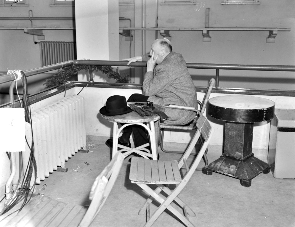 VPRO 25 jaar in het Jaarbeursgebouw te Utrecht. Ds. Soelberg, Bestanddeelnr 904-5663