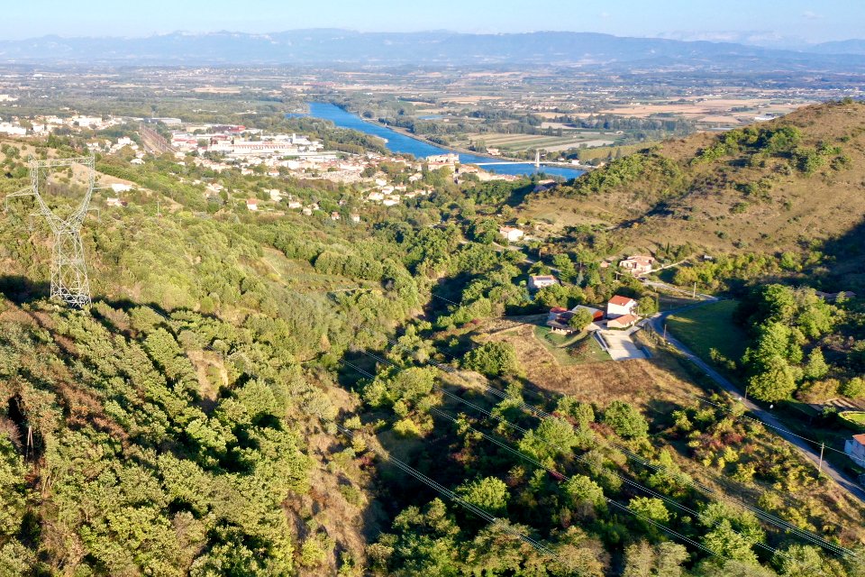 Voulte lagerstätte aerial