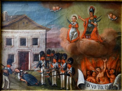 Votive painting, 1809 - Germanisches Nationalmuseum - Nuremberg, Germany - DSC03559