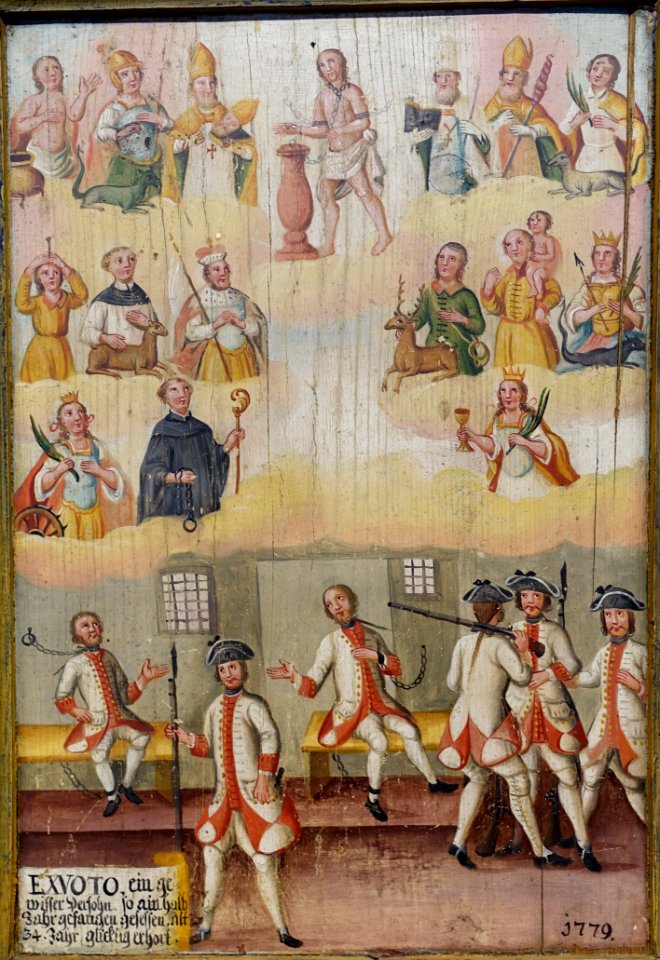 Votive painting, 1779 - Germanisches Nationalmuseum - Nuremberg, Germany - DSC03568