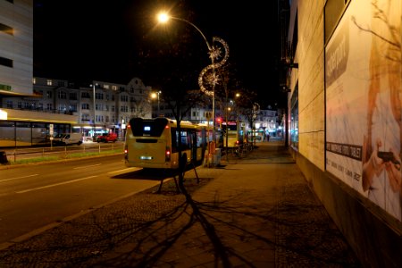 Walther-Schreiber-Platz Berlin-Friedenau at night 2021-01-07 02