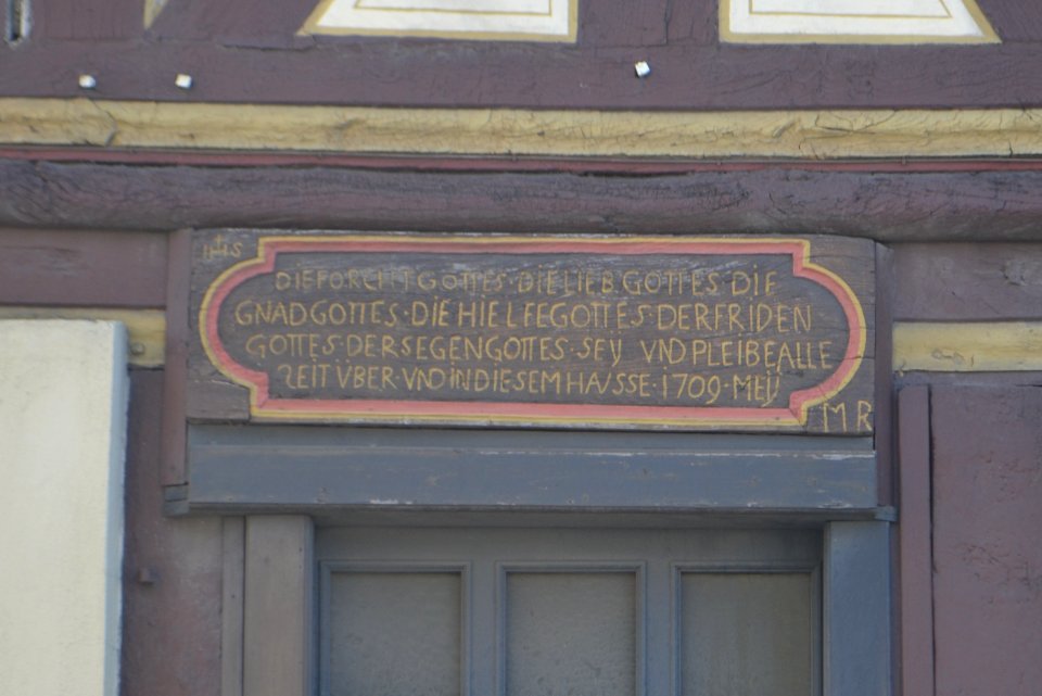 Wallmerod, Frankfurter Straße 3-5, Detail