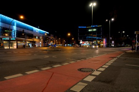 Walther-Schreiber-Platz Berlin-Friedenau at night 2021-01-08 04