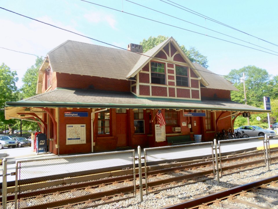 Wallingford SEPTA station Delco PA