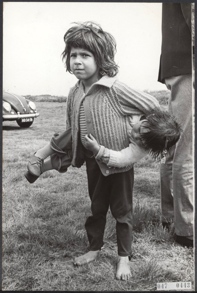 Vreemdelingen, kinderen, campings, Daher, Soeleiman, Bestanddeelnr 047-0443