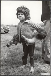Vreemdelingen, kinderen, campings, Daher, Soeleiman, Bestanddeelnr 047-0443