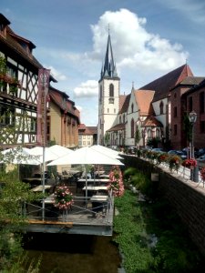 Walzbach, Weingarten, Katholische Kirche, Terrasse Walk'sches Haus