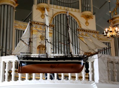 Votive Ship Oulu Cathedral 20110903
