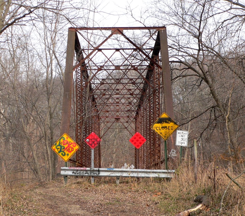 Waltmire Bridge (Mackinaw River) from SW 1