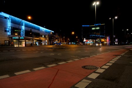 Walther-Schreiber-Platz Berlin-Friedenau at night 2021-01-08 03