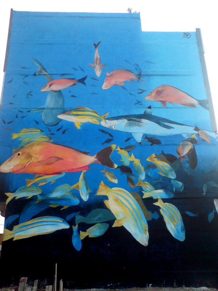 Wallpainting of Aquarium - Nishapur Takhti st 2