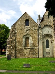 Waltham Abbey, east end 02