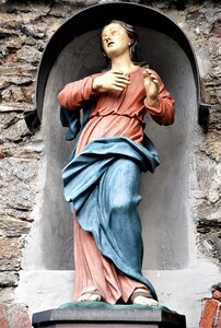 Virgin mary statue religion