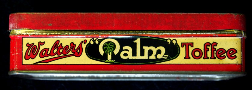 Walters Palm Toffee tin, pic2