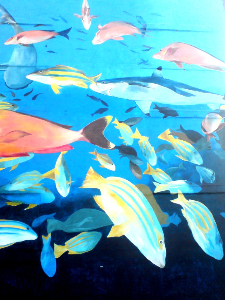 Wallpainting of Aquarium - Nishapur Takhti st 3