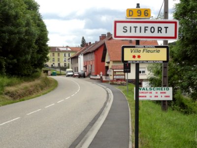 Walscheid (Moselle) entrée de Sitifort