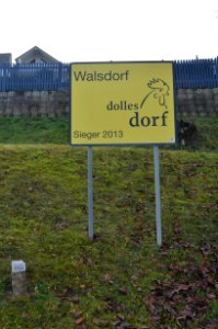Walsdorf, Ortseingang, Dolles Dorf