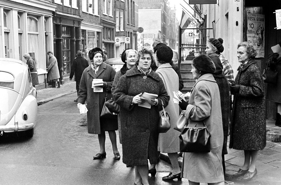 Vrouwen op verkiezingspad voor PvdA, de vrouwen in de Jordaan, Bestanddeelnr 920-0494