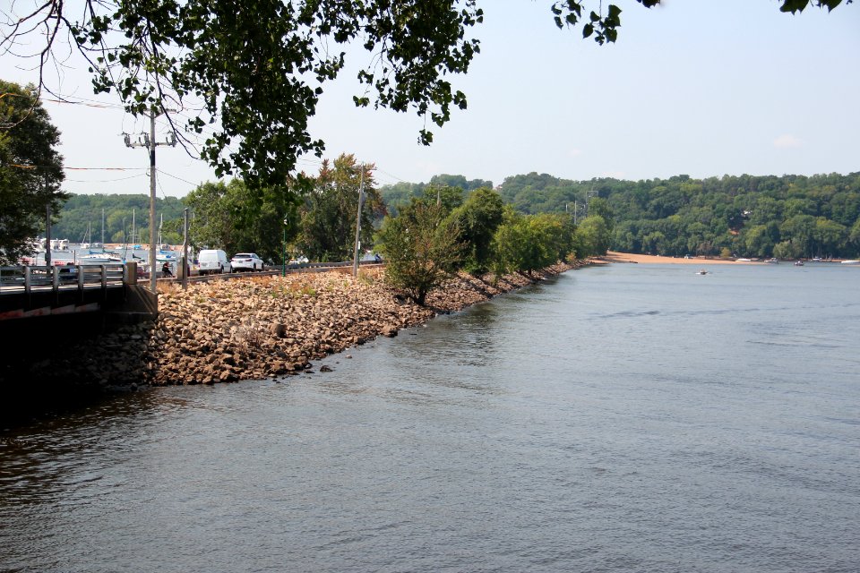 Walnut Street Causeway Bridge Hudson WI Aug 2018