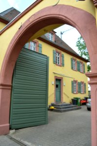 Wallertheim, Steggasse 15, Torbogen