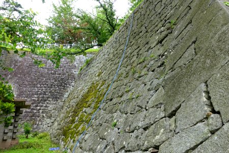 Walls - Morioka Castle - Iwate, Japan - DSC03898