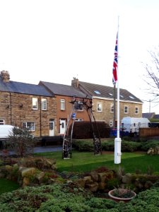 Walls And Gate To War Memorial Garden