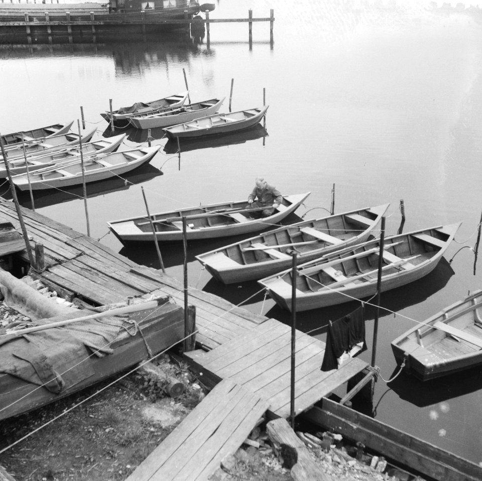 Voorbereidingen in het komende visseizoen, bootjes, Bestanddeelnr 909-5935