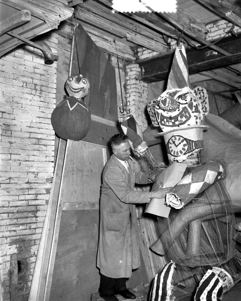Voorbereiding carnaval te Den Bosch, Bestanddeelnr 910-9774