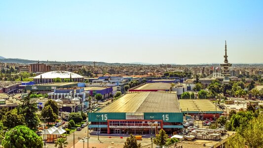 International trade fair helexpo cityscape
