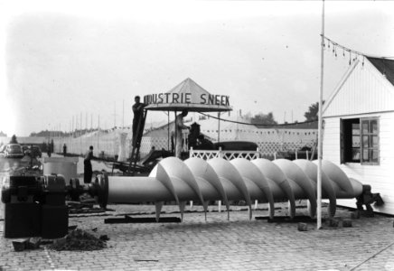 Voorbereiding Landbouwtentoonstelling te Leeuwarden, Bestanddeelnr 902-3689