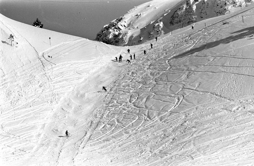 Voorbereidingen tiende Olympische Winterspelen in Grenoble (Frnakrijk), militair, Bestanddeelnr 920-9909