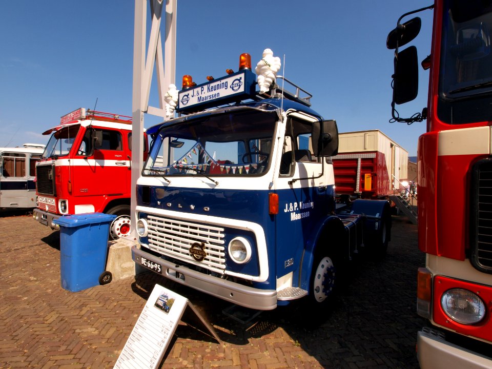 Volvo F86-34 S (1971), Dutch licence registration BE-66-95 pic