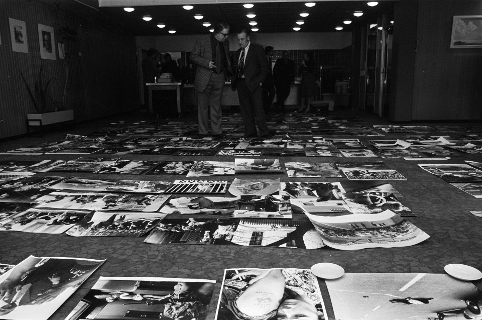 Voorbezichtiging World Press Photo in gebouw GP in Amsterdam overzicht, Bestanddeelnr 927-7848