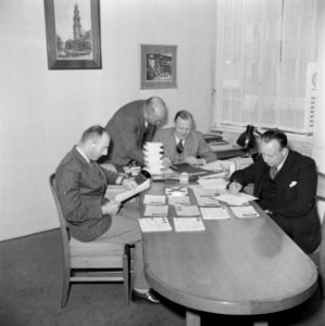 Voorbereidingen Werkers achter de schermen, Bestanddeelnr 255-7162