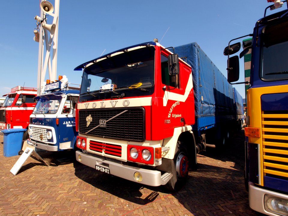 Volvo F10 Turbo 6 F1025 (1978), Dutch licence registration 88-BE-02 pic