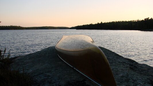 Outdoors canoe canoeing photo