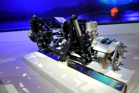 Volvo Independent suspension IFS for heavy trucks. Spielvogel